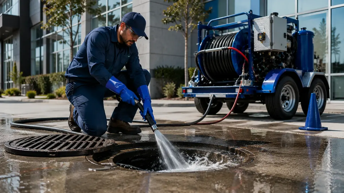 Commercial Hydro Jet Drain Cleaning in Jamul